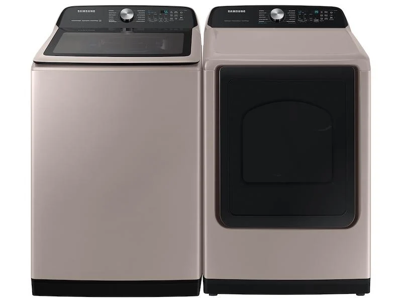 Samsung WA51A5505AC 5.1 cu. ft. Smart Top Load Washer with ActiveWave™ Agitator and Super Speed Wash in Champagne - Image 7