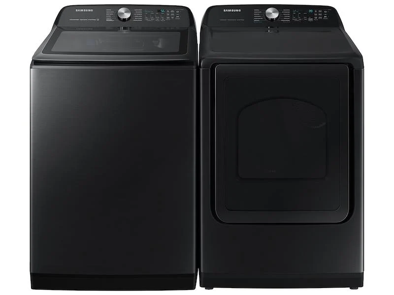 5.2 cu. ft. Large Capacity Smart Top Load Washer with Super Speed Wash in Brushed Black - Image 7