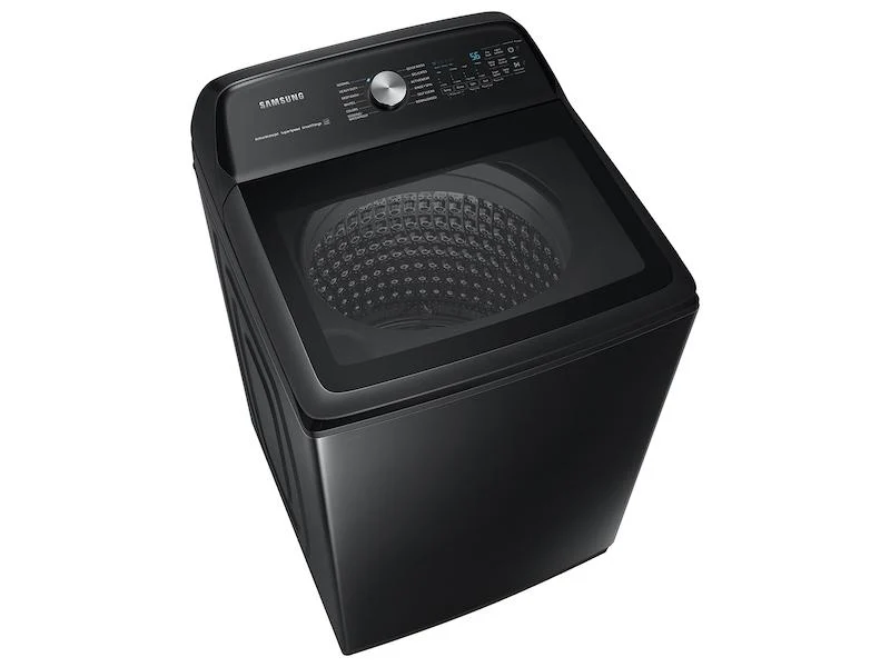 5.2 cu. ft. Large Capacity Smart Top Load Washer with Super Speed Wash in Brushed Black - Image 8