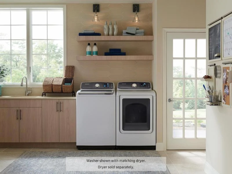 Samsung WA52M7750AW 5.2 cu. ft. activewash™ Top Load Washer in White - Image 5