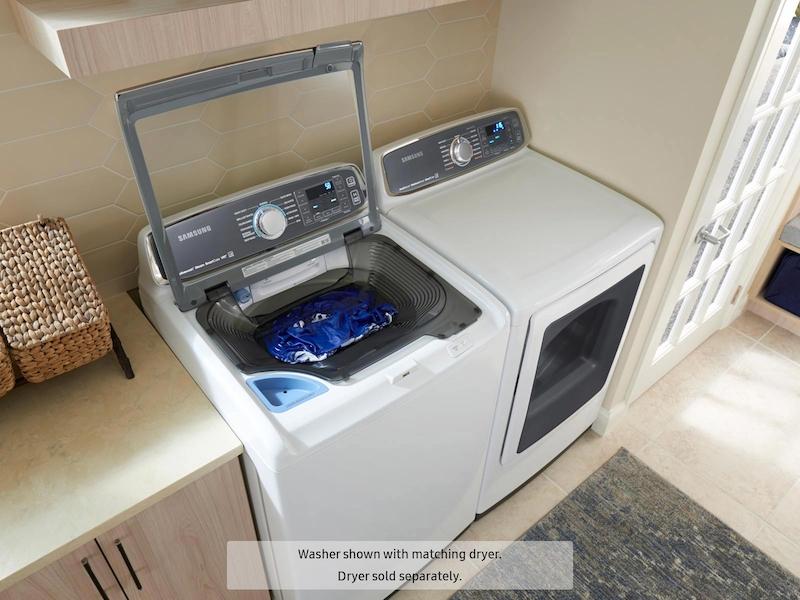 Samsung WA52M7750AW 5.2 cu. ft. activewash™ Top Load Washer in White - Image 8