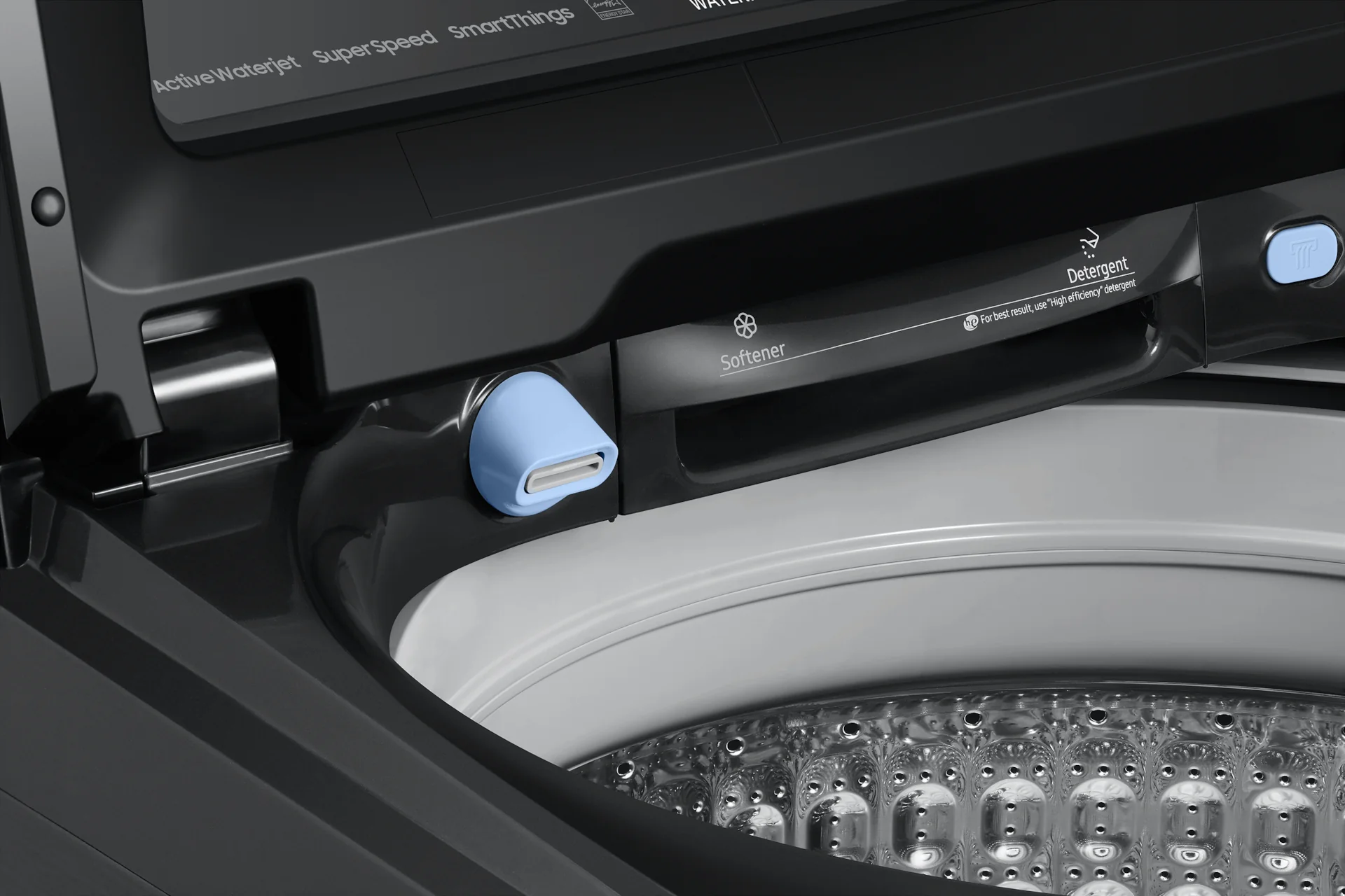 Samsung WA54CG7105AV Top Load Washer ActiveWave™ Agitator Super Speed Wash 5.4 cu.ft. - Image 12