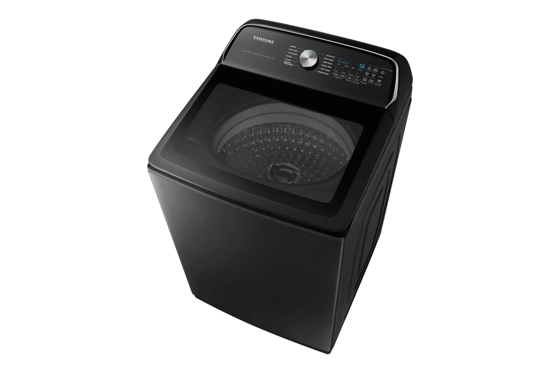 Samsung WA54CG7105AV Top Load Washer ActiveWave™ Agitator Super Speed Wash 5.4 cu.ft. - Image 9