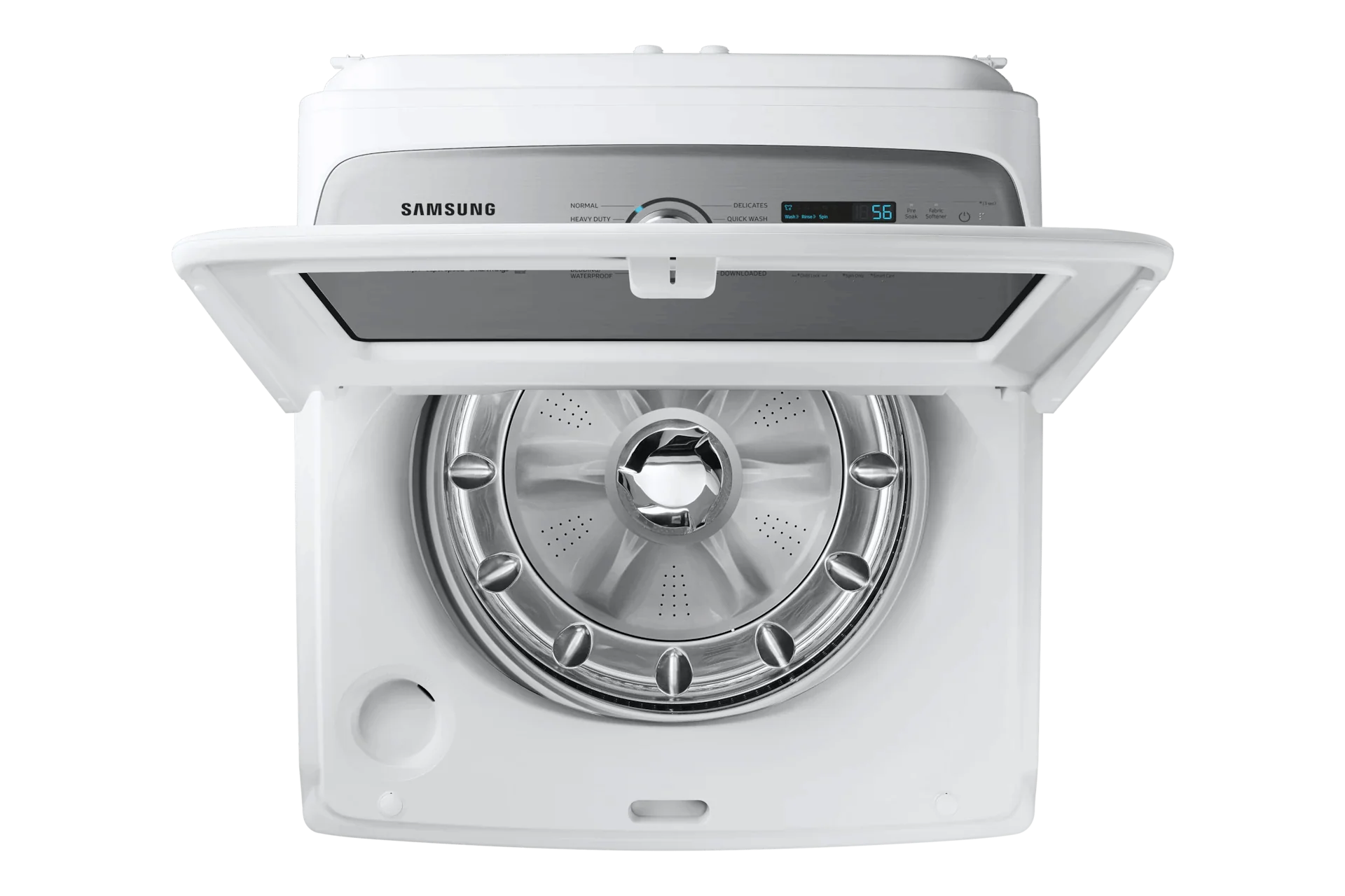 Samsung WA54CG7105AW Top Load Washer ActiveWave™ Agitator  Super Speed Wash  5.4 cu. ft - Image 10