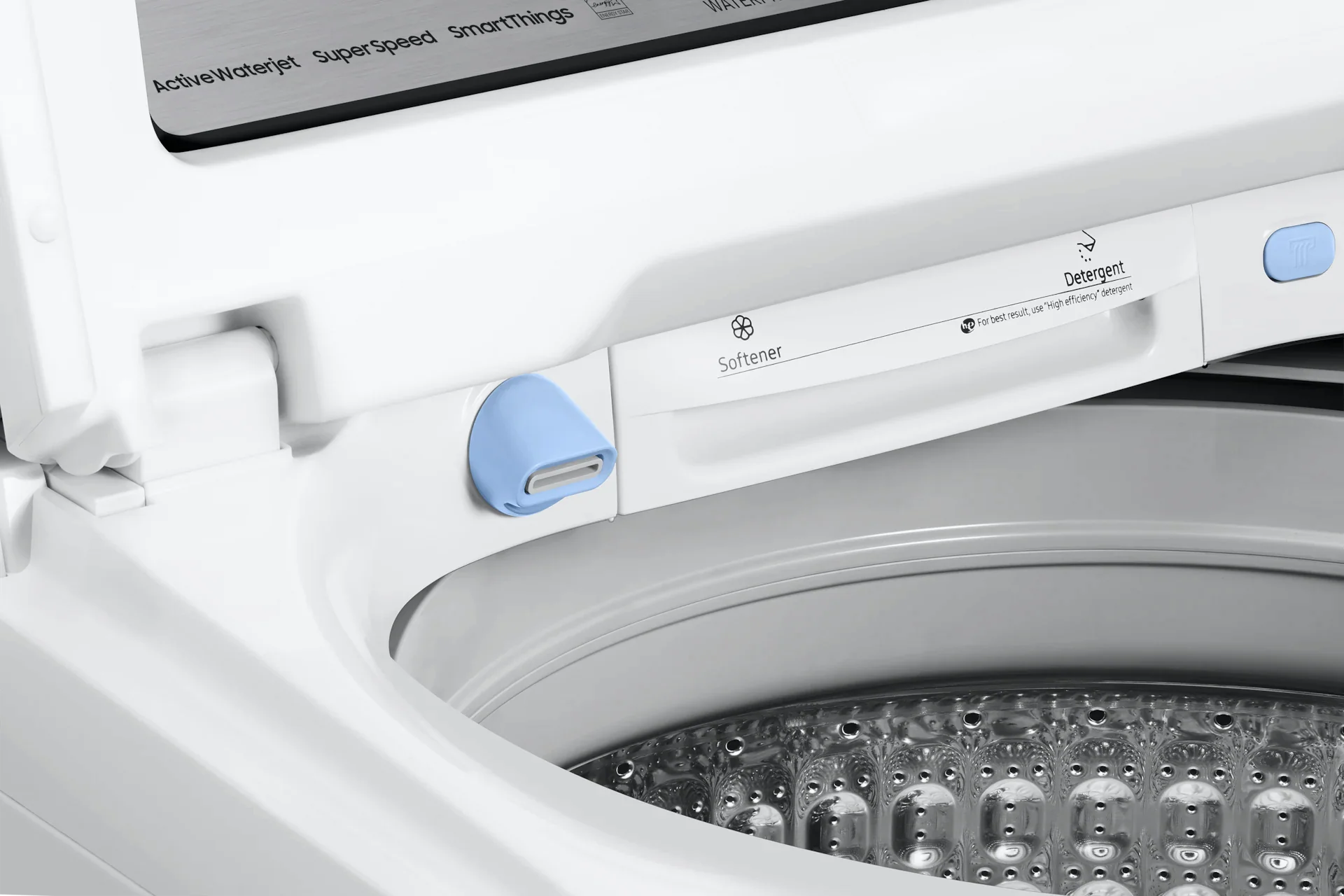 Samsung WA54CG7105AW Top Load Washer ActiveWave™ Agitator  Super Speed Wash  5.4 cu. ft - Image 12