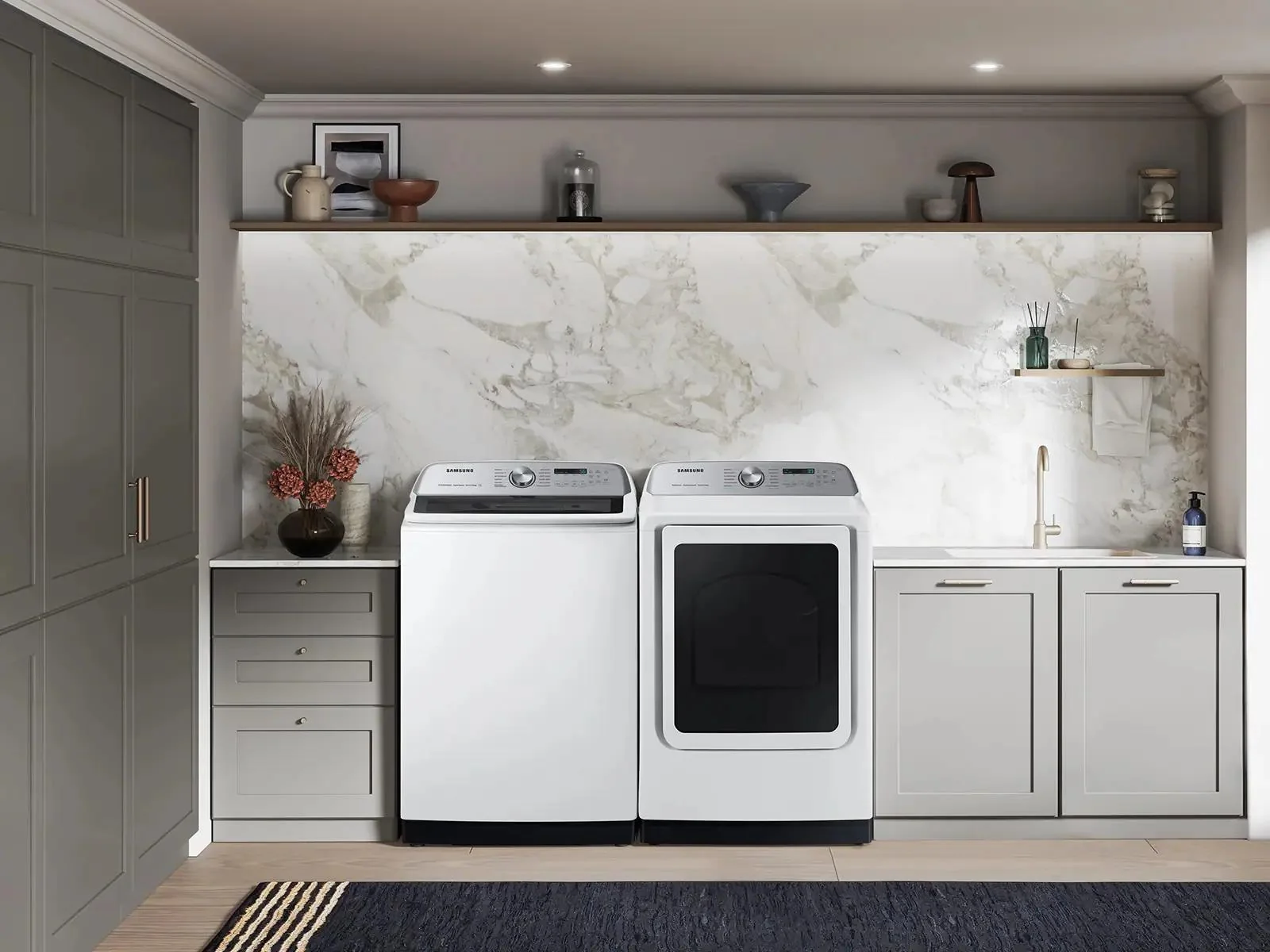 Samsung WA54CG7105AW Top Load Washer ActiveWave™ Agitator  Super Speed Wash  5.4 cu. ft - Image 6