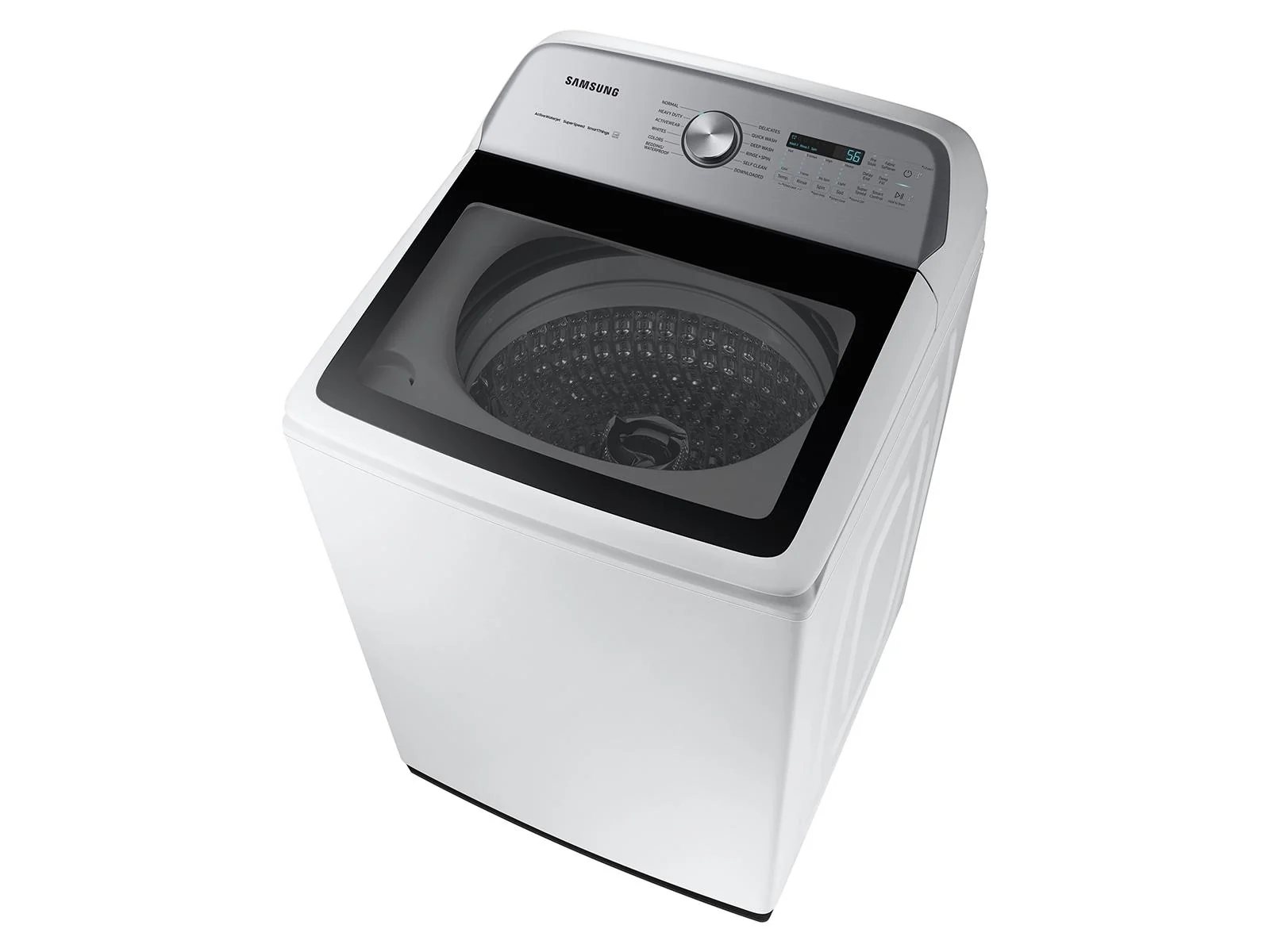 Samsung WA55CG7100AW Top Load Washer Super Speed Wash Active WaterJet 5.5 cu.ft. - Image 9