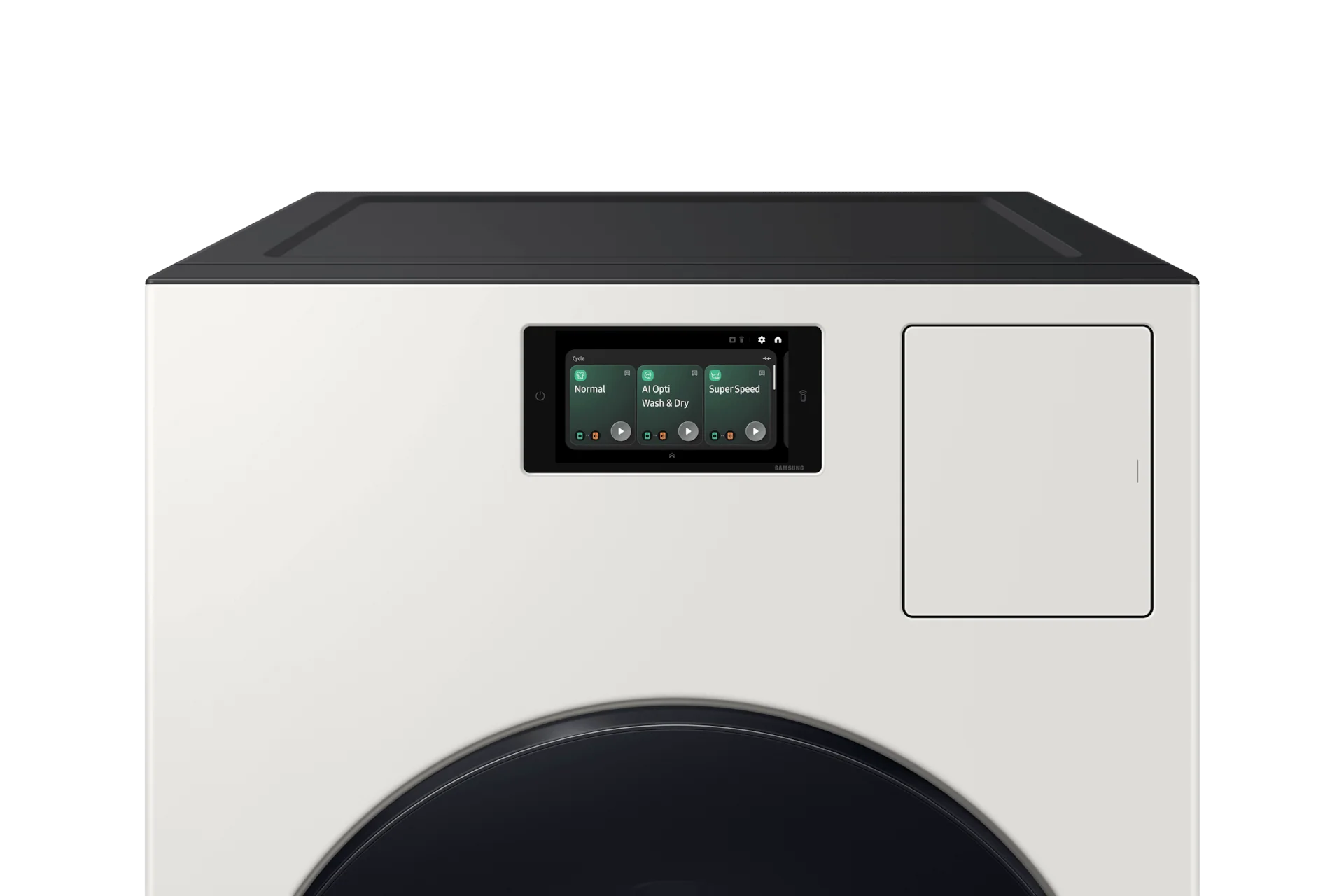 Samsung WD53DBA900HYA1 Bespoke AI All-in-One Ventless Combo AI Home 7" LCD Display  AI OptiWash™ and Dry  5.3 cu. ft. - Image 10