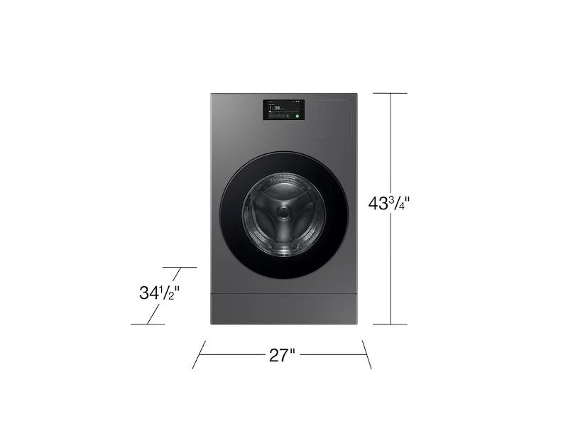 Samsung WD53DBA900HZ Bespoke AI Laundry Combo - Image 3