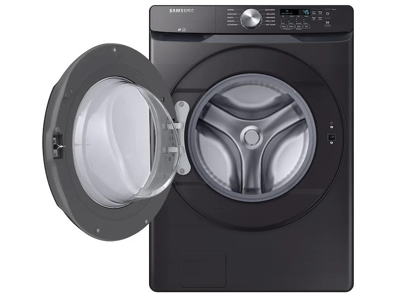 Samsung WF45T6000AV 4.5 cu. ft. Front Load Washer with Vibration Reduction Technology+ in Brushed Black - Image 11