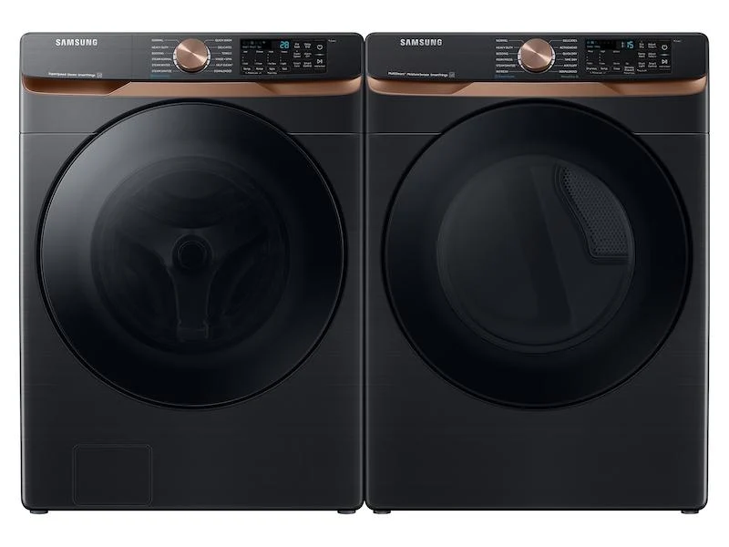 Samsung WF50BG8300AVUS 5.0 cu. ft. Extra Large Capacity Smart Front Load Washer with Super Speed Wash and Steam in Brushed Black - Image 4