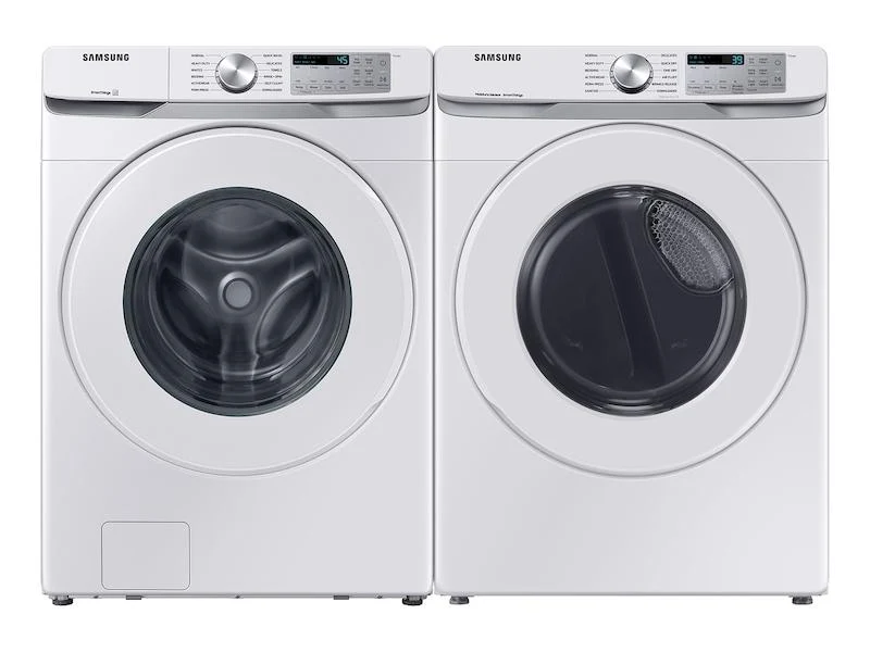 Samsung WF51CG8000AW 5.1 cu. ft. Extra-Large Capacity Smart Front Load Washer with Vibration Reduction Technology+ in White - Image 6