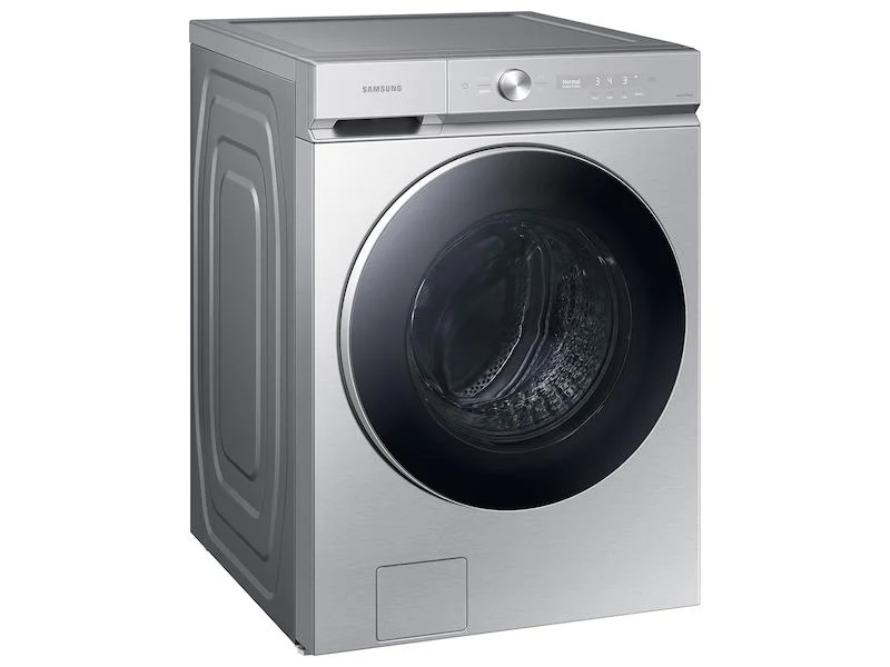 Samsung WF53BB8900ATUS Bespoke 5.3 cu. ft. Ultra Capacity Front Load Washer with AI OptiWash™ and Auto Dispense in Silver Steel - Image 4