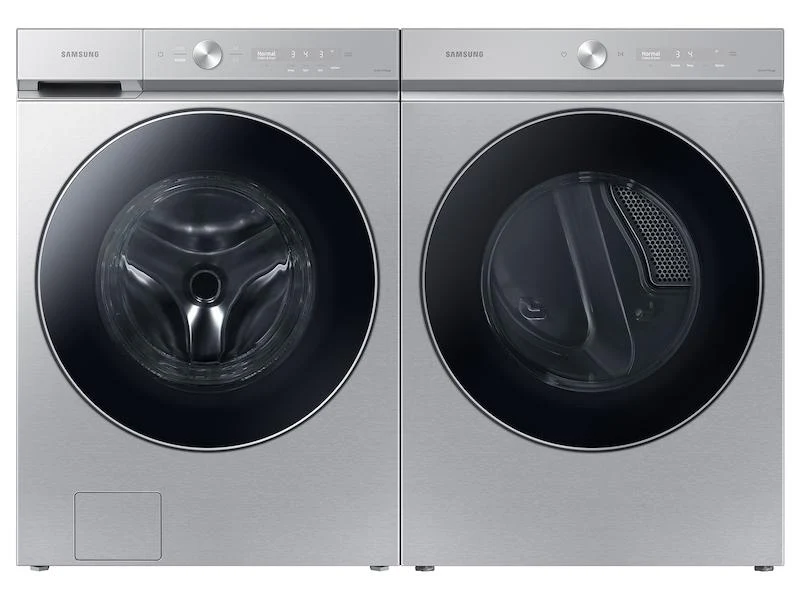 Samsung WF53BB8900ATUS Bespoke 5.3 cu. ft. Ultra Capacity Front Load Washer with AI OptiWash™ and Auto Dispense in Silver Steel - Image 6