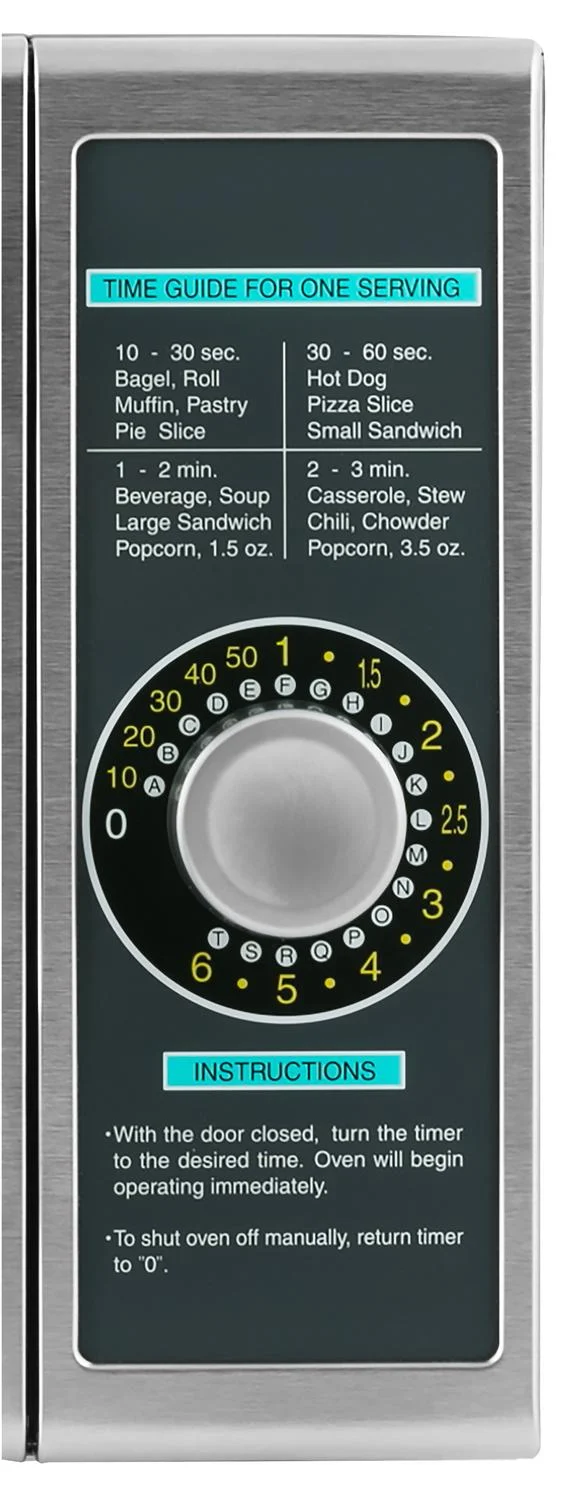 Sharp R21LCFS Medium-Duty Commercial Microwave Oven With 1000 Watts - Image 3