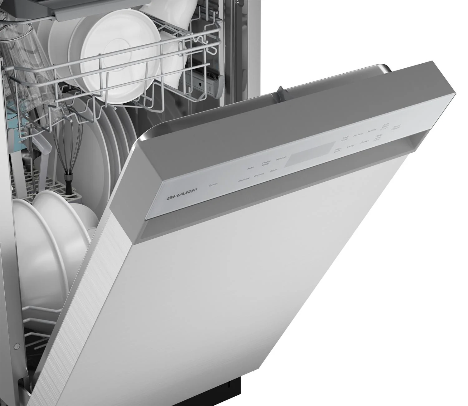 Sharp SDW4523MS 18 in. Stainless Steel 47 dB Dishwasher - Image 19