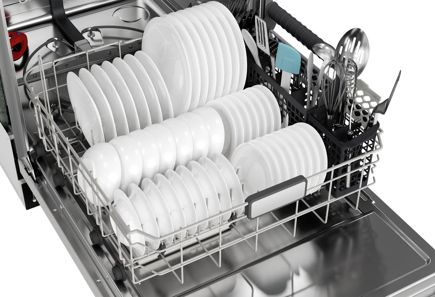 SDW6736MS Sharp 24 in. Stainless Steel 47dB Dishwasher - Image 7