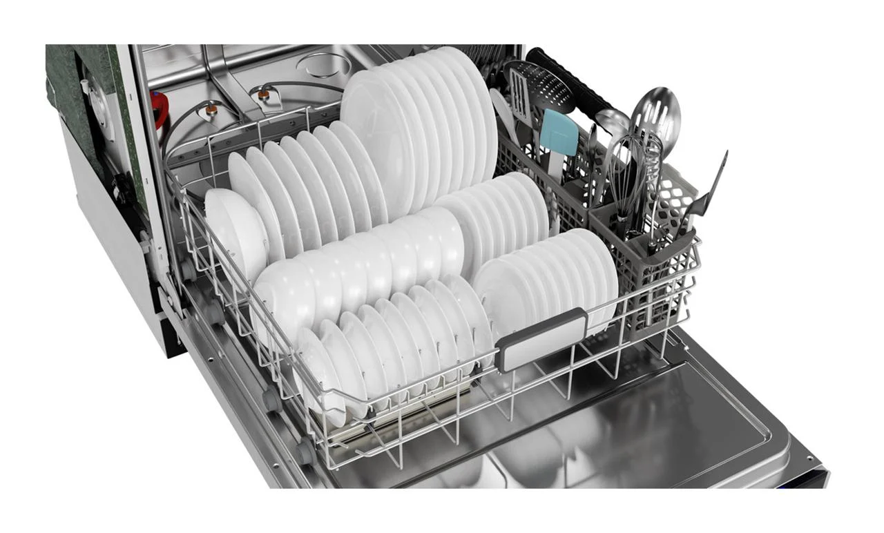 Sharp SDW6757ES 24 in. Slide-In Stainless Steel 45 dB Dishwasher - Image 12