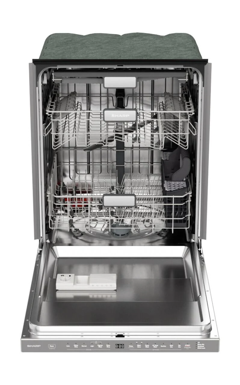 Sharp SDW6767HS 24 in. Slide-In Smart 45 dB Dishwasher - Image 6