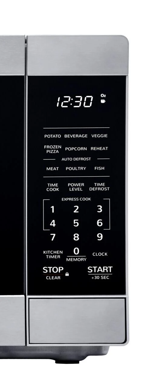 Sharp 0.9 cu. ft. Countertop Microwave Oven - Image 3