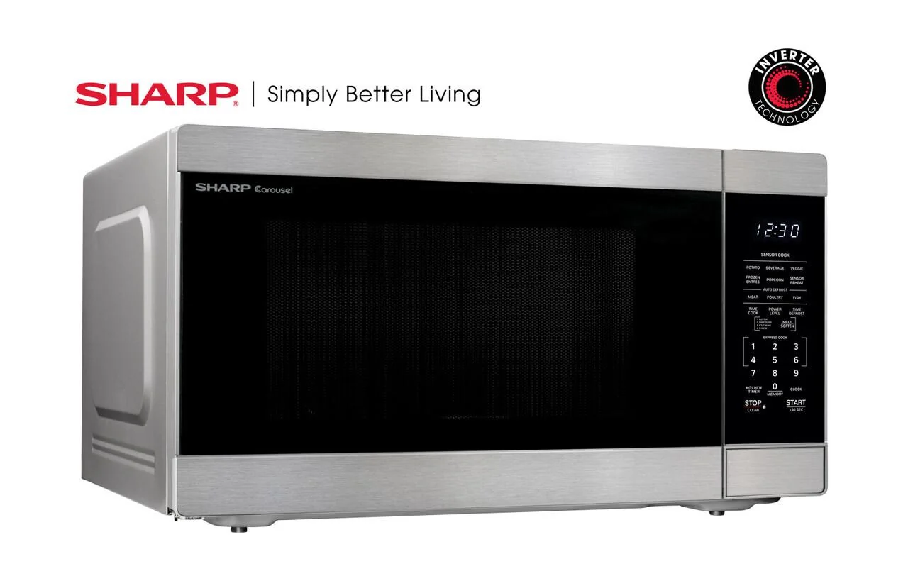 Sharp SMC2266HS 2.2 cu. ft. XL Countertop Microwave Oven - Image 3