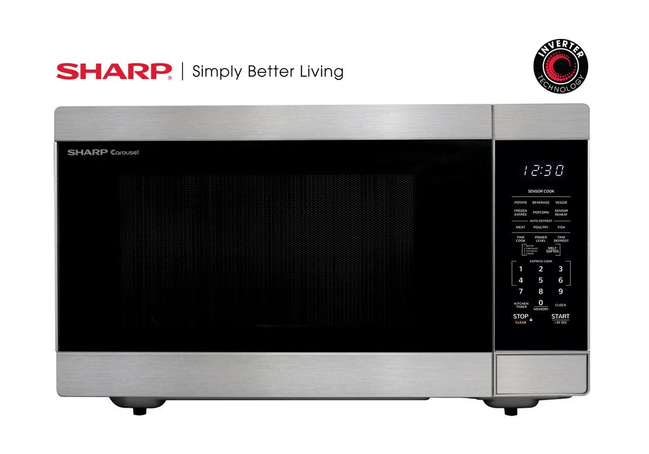 Sharp SMC2266HS 2.2 cu. ft. XL Countertop Microwave Oven - Image 5