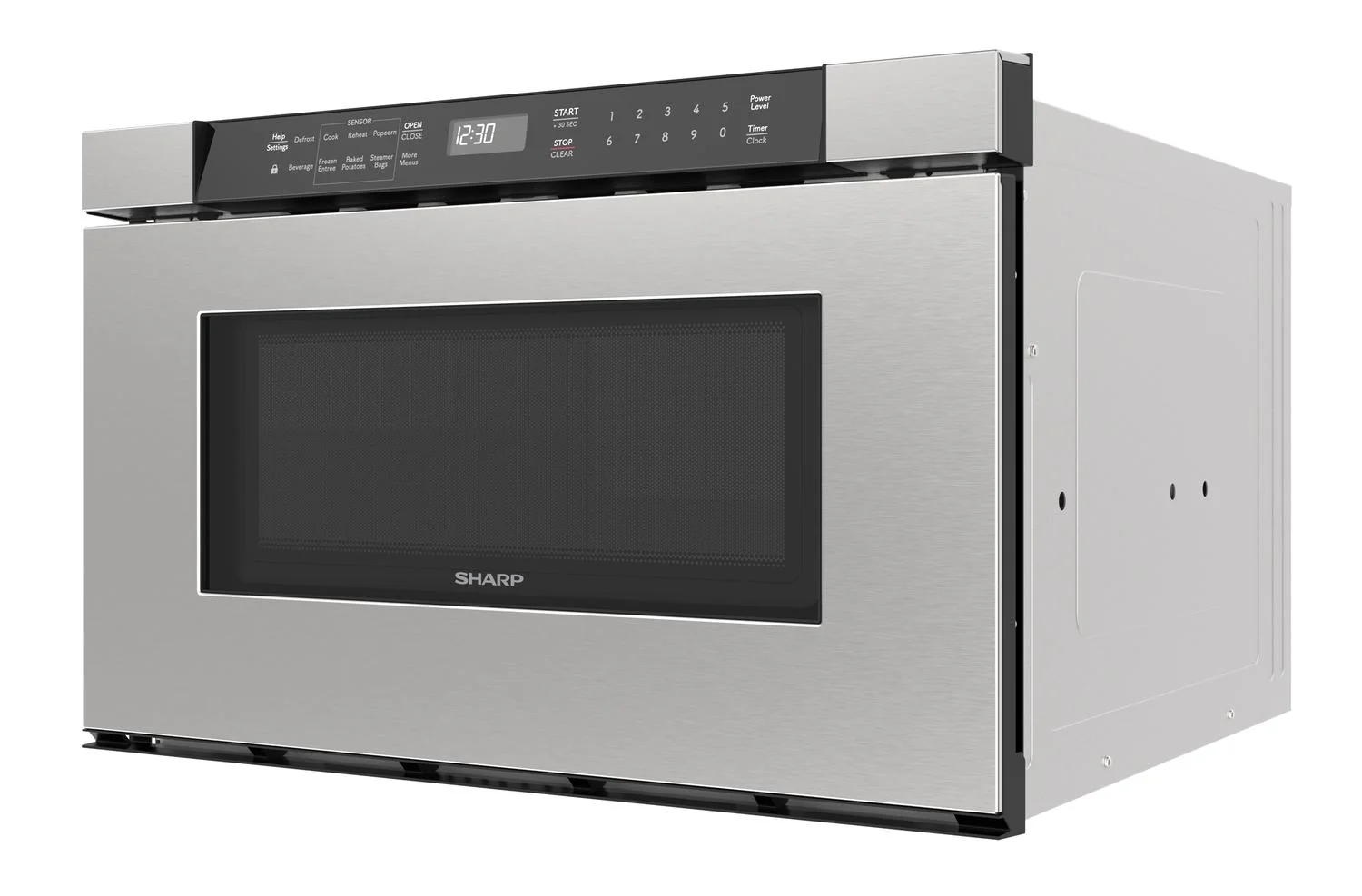SMD2420MS Sharp 24 in. 1.2 cu. ft. Built-In Microwave Drawer™ Oven in Stainless Steel - Image 15