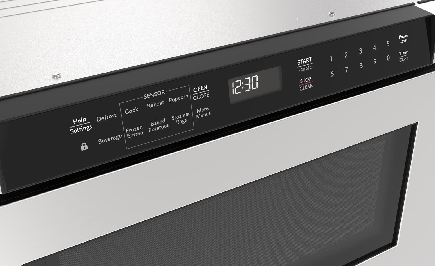 SMD2420MS Sharp 24 in. 1.2 cu. ft. Built-In Microwave Drawer™ Oven in Stainless Steel - Image 3
