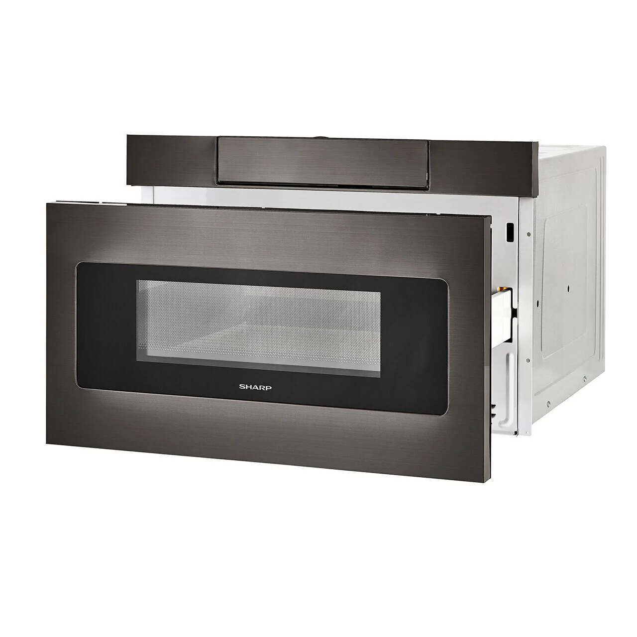 Sharp SMD2470AH 24 in. 1.2 cu. ft. 950W Sharp Black Stainless Steel Microwave Drawer Oven - Image 5