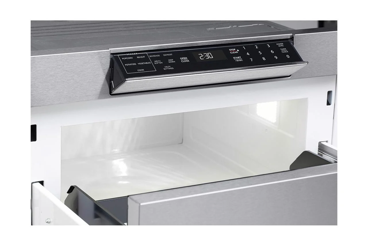 Sharp SMD2470ASY 24 in. 1.2 cu. ft. 950W Sharp Stainless Steel Microwave Drawer Oven - Image 3
