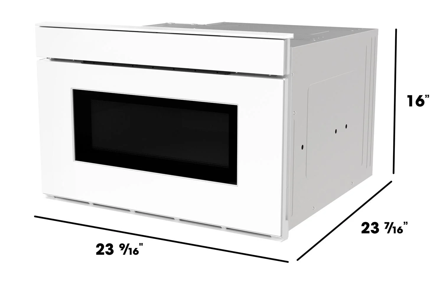 SMD2479MW Sharp 24 in. 1.2 cu. ft. Deco Series Built-In Smart Microwave Drawer™ Oven with Easy Wave Open in White - Image 23
