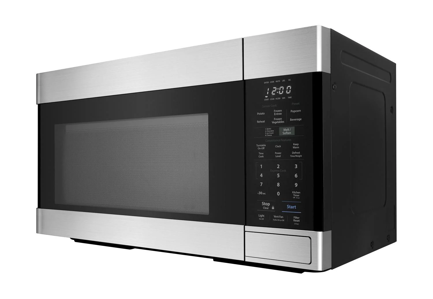 Sharp SMO1854DS 1.8 cu. ft. Stainless Steel 1100W Over-the-Range Microwave Oven - Image 3