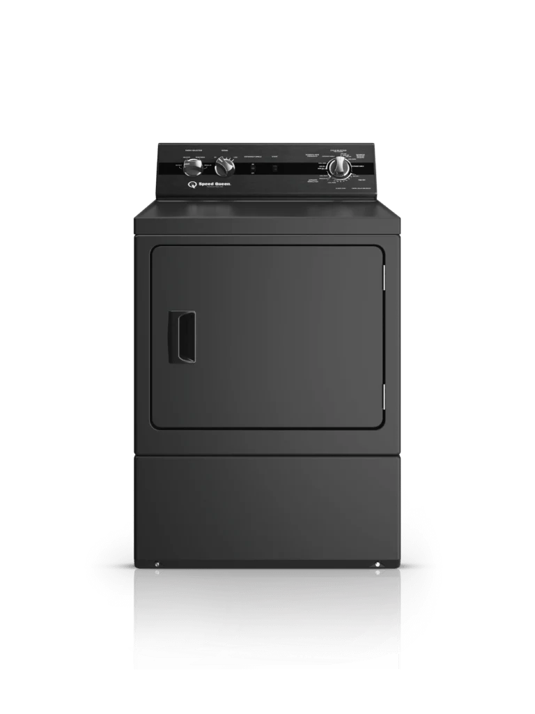 Speed Queen DC5003BE DC5 Sanitizing Electric Dryer with Extended Tumble  Reversible Door  5-Year Warranty