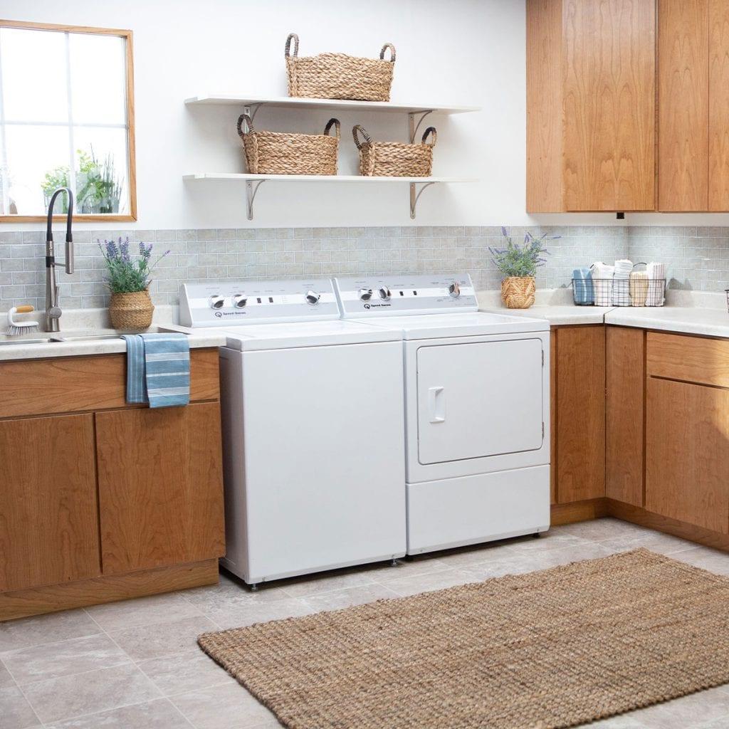 Speed Queen DC5003WE DC5 Sanitizing Electric Dryer with Extended Tumble Reversible Door 5-Year Warranty - Image 5