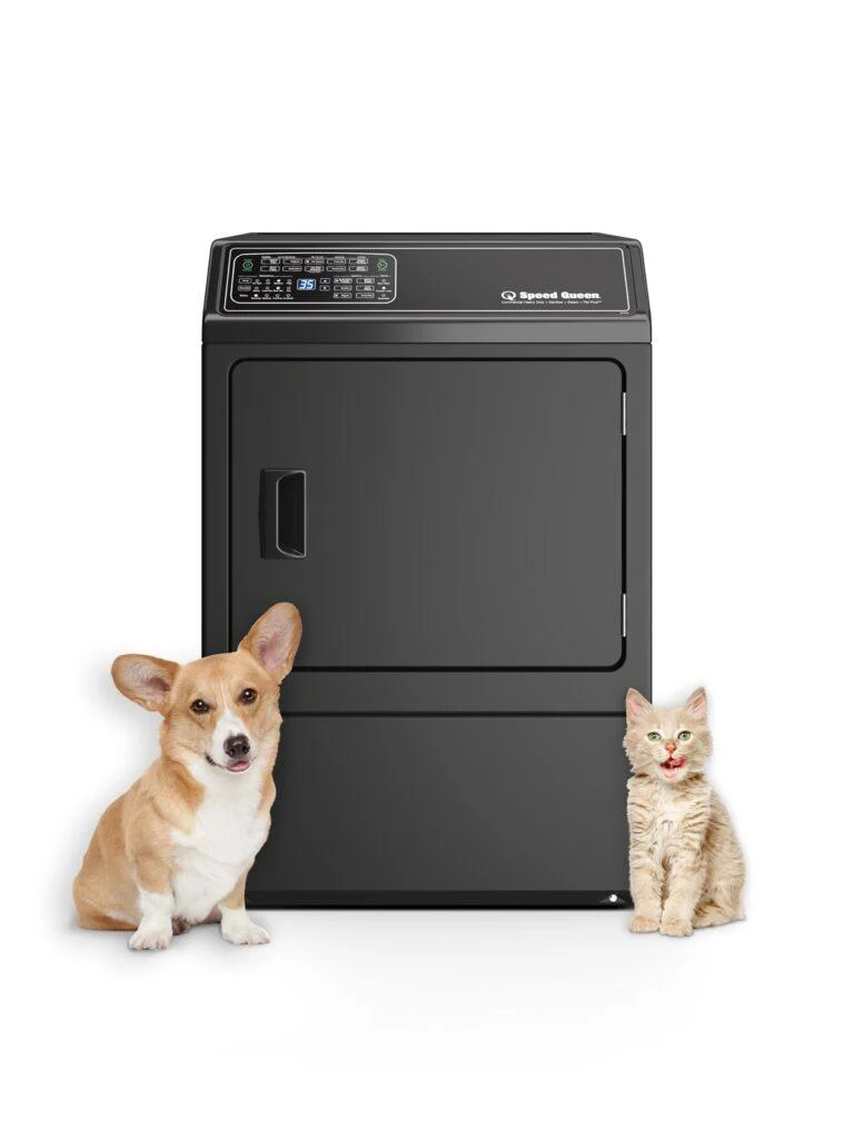 Speed Queen DF7004BG DF7 Sanitizing Gas Dryer with Front Control Pet Plus™ Steam Over-Dry Protection Technology ENERGY STAR® Certified 5-Year Warranty
