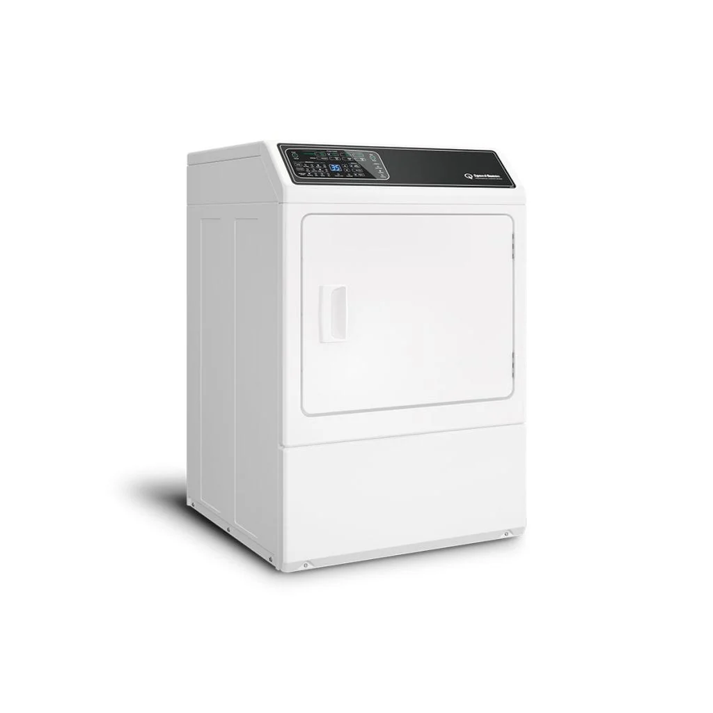 Speed Queen DF7004WE DF7 Sanitizing White Electric Dryer with Front Control Pet Plus™ Steam Over-Dry Protection Technology ENERGY STAR® Certified 5-Year Warranty - Image 3