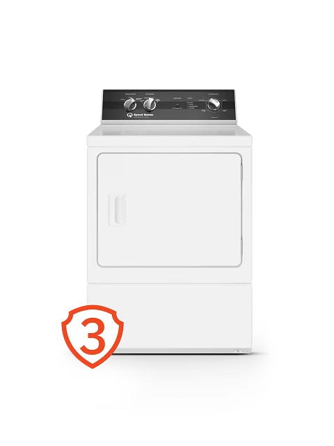 Speed Queen DR3004WE DR3 Sanitizing Electric Dryer with Extended Tumble 3-Year Warranty - Image 4