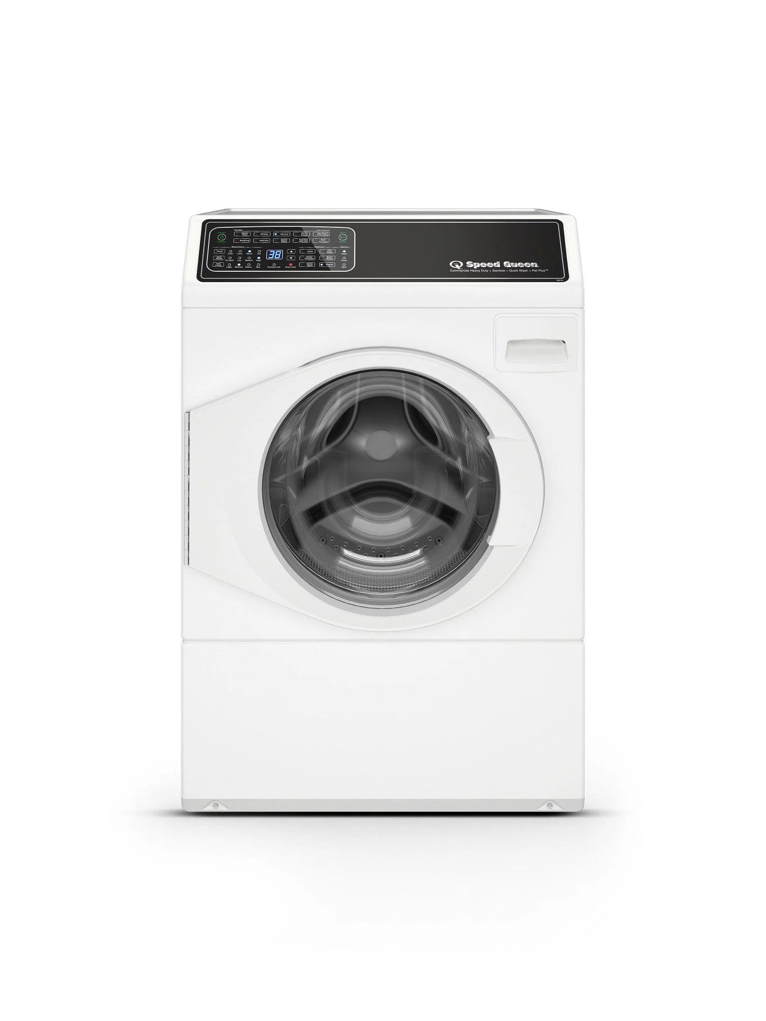 Speed Queen FF7011WN FF7 White Front Load Washer with Pet Plus™  Sanitize  Fast Cycle Times  Dynamic Balancing  5-Year Warranty
