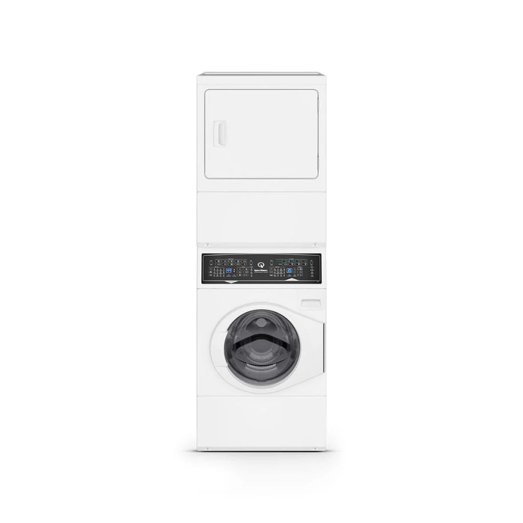 SF7 Stacked Washer-Gas Dryer with Sanitize 5-Year Warranty
