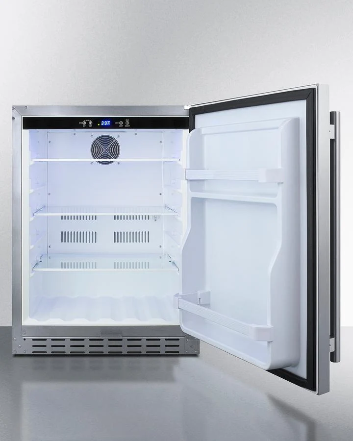 Summit AL55OSCSS 24" Built-in Outdoor Refrigerator, ADA Compliant - Image 7