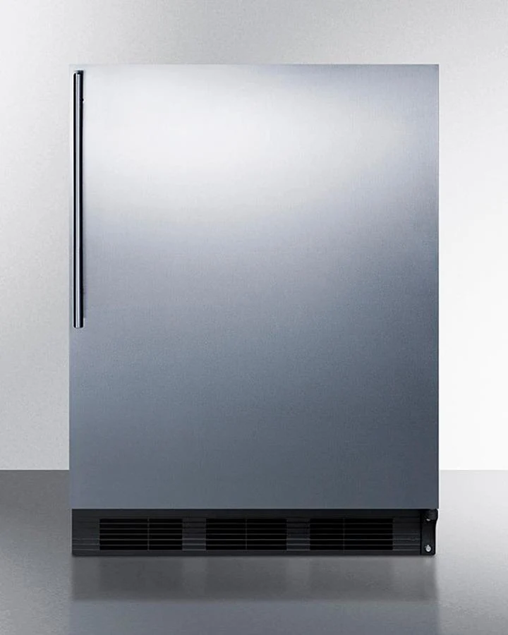 Summit AL752BKSSHV 24" Wide All-refrigerator, ADA Compliant
