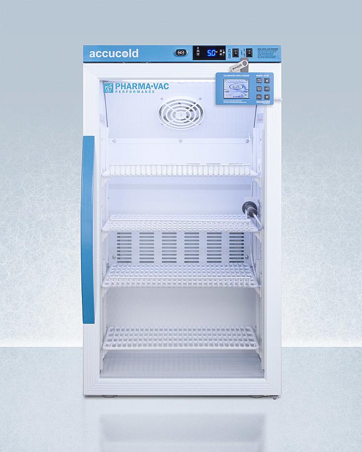 Summit ARG3PVDL2B 3 CU.FT. Counter Height Vaccine Refrigerator