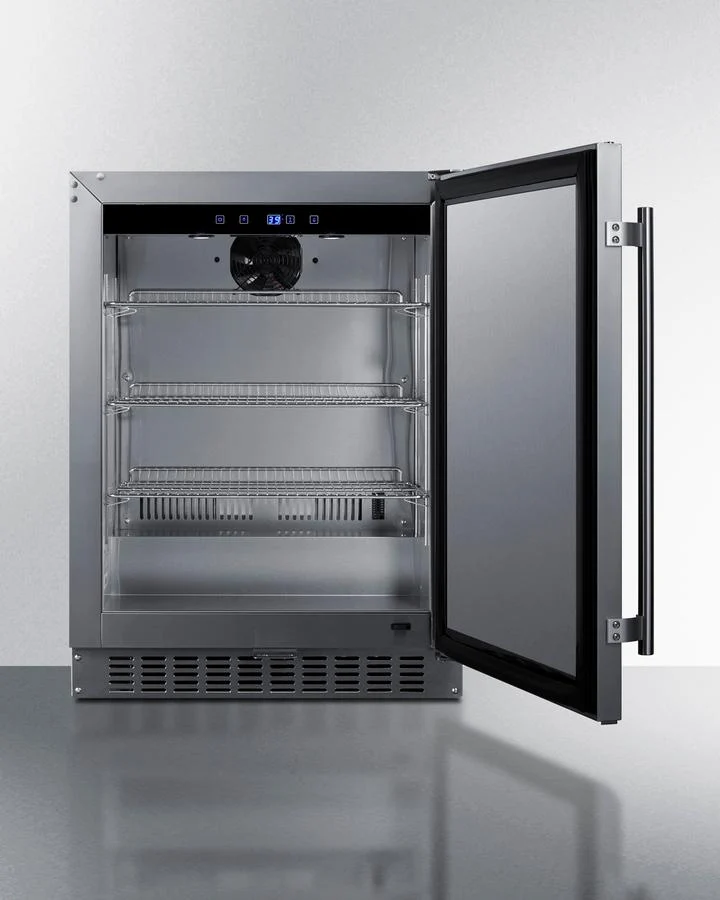 Summit ASDS2413CSS 24" Wide Built-in All-refrigerator, ADA Compliant - Image 3