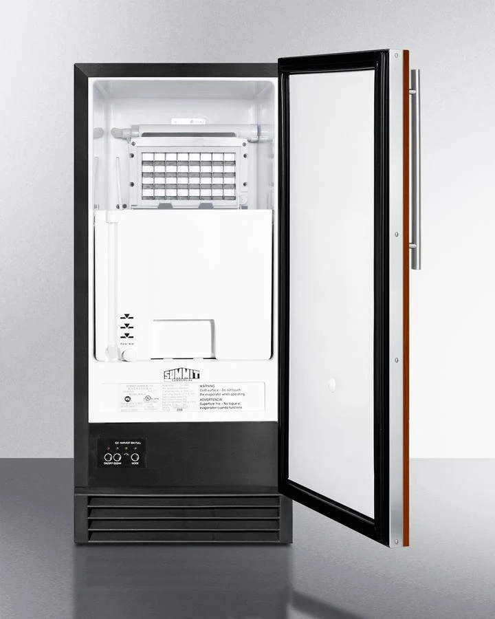 Summit BIM44GIFADARHD Built-in 50 Lb. Clear Icemaker, ADA Compliant (panel Not Included) - Image 2