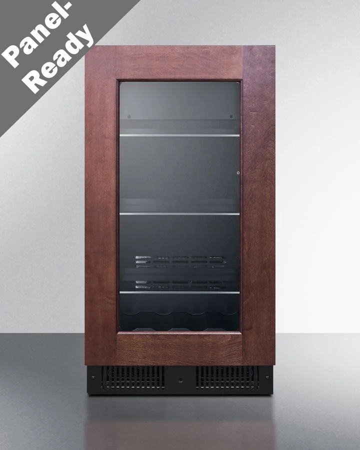 Summit CL181WBVPNR 18" Wide Built-in Beverage Center (panel Not Included)