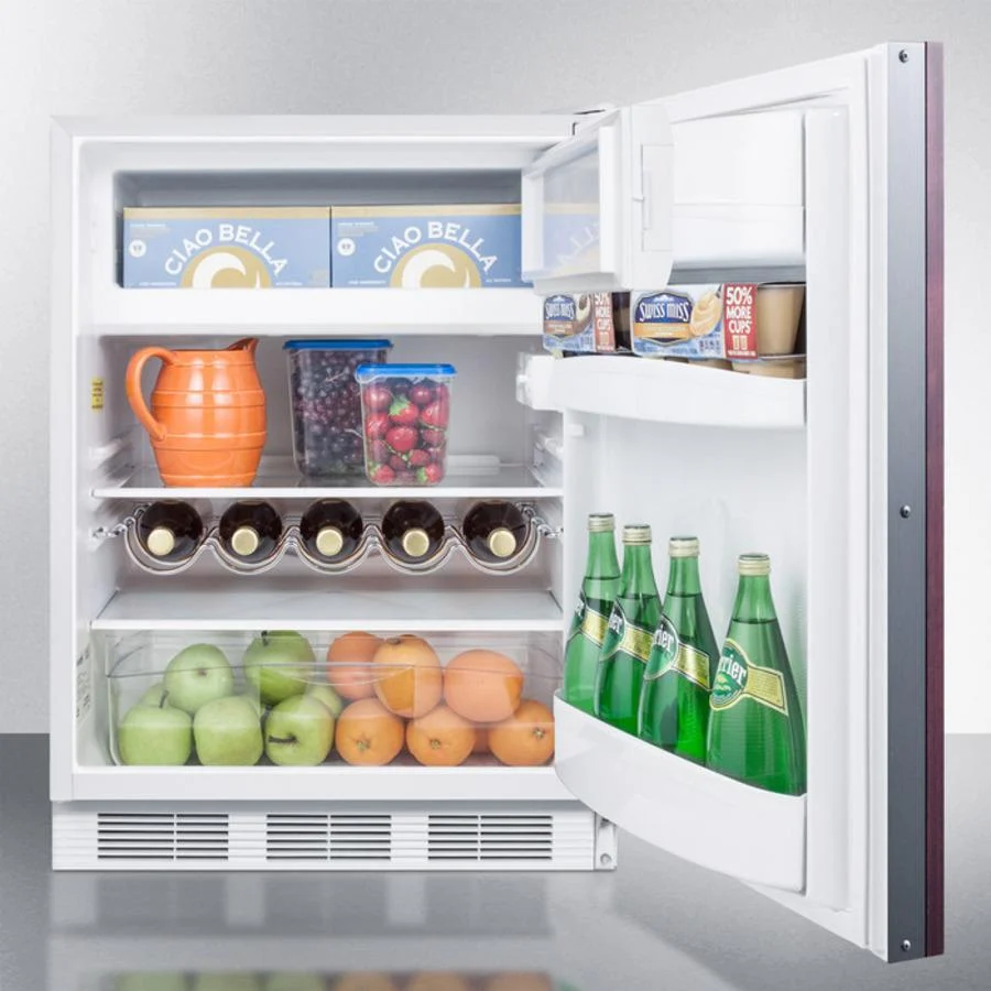 Summit CT661WIFADA 24" Wide Refrigerator-freezer, ADA Compliant (panel Not Included) - Image 3