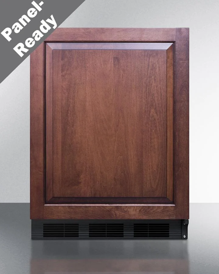 Summit CT663BKIFADA 24" Wide Refrigerator-freezer, ADA Compliant (panel Not Included)