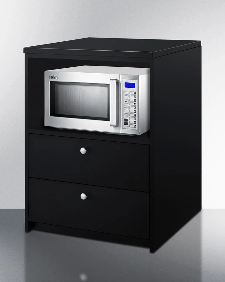Summit CWM2ADA 2-drawer Microwave Cabinet, ADA Height - Image 3