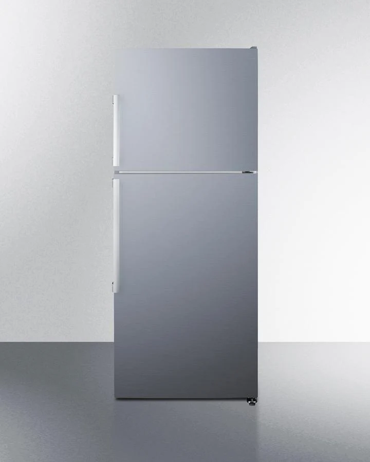 Summit FF1514SSIM 28" Wide Top Mount Refrigerator-freezer With Icemaker