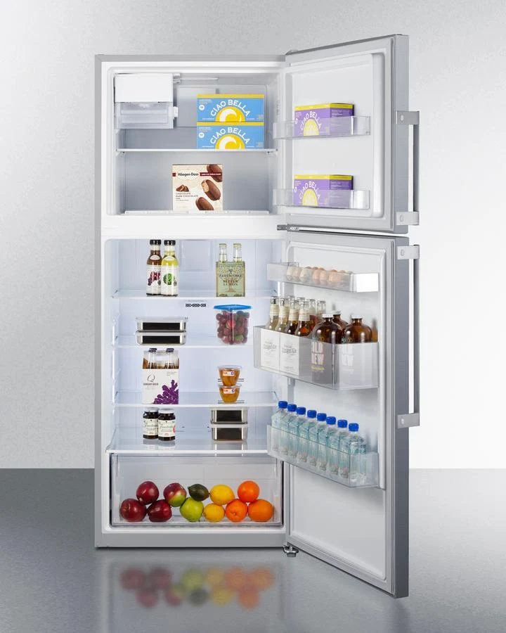 Summit FF1514SSIM 28" Wide Top Mount Refrigerator-freezer With Icemaker - Image 4
